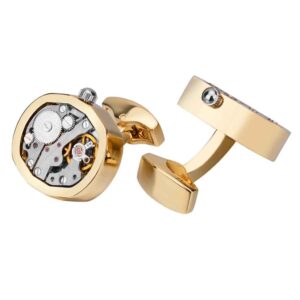 Men's Mechanical Watch Movement Cufflinks