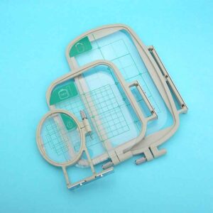 Embroidery Machine Frame Hoop 3 in 1 Set for Brother NV500