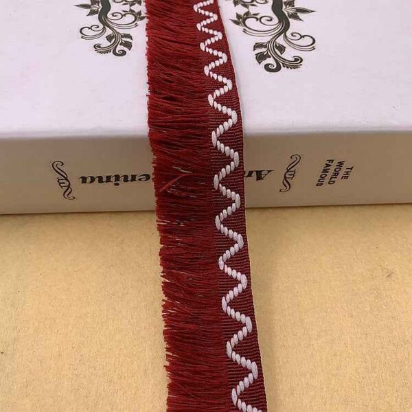 3CM Wide Wavy Fringe Lace Trim DIY Clothing Embellishment 10 Yards