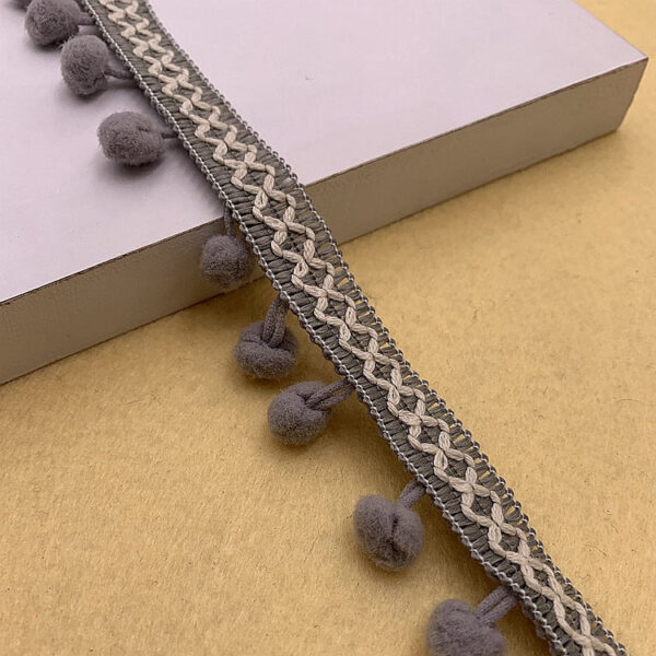 1.5cm Pom-Pom Trim for Clothing & Home Décor – 10 Yards - Image 16