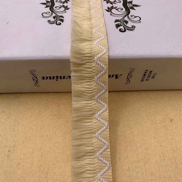 3CM Wide Wavy Fringe Lace Trim DIY Clothing Embellishment 10 Yards