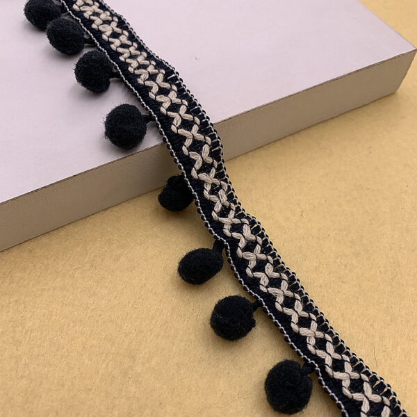 1.5cm Pom-Pom Trim for Clothing & Home Décor – 10 Yards - Image 15