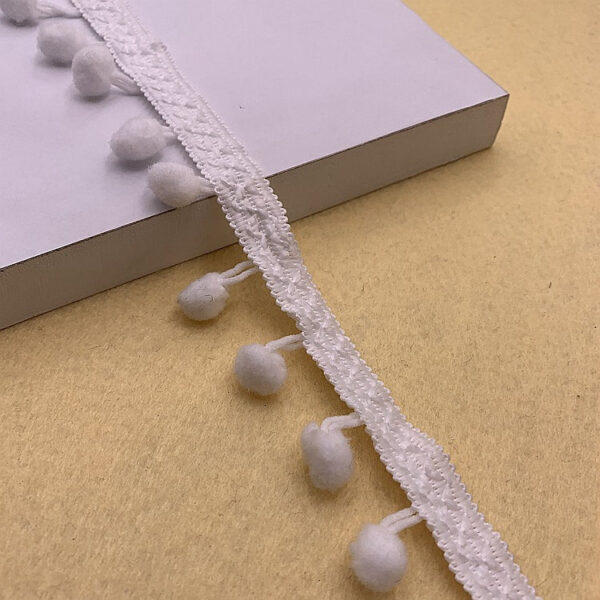 1.5cm Pom-Pom Trim for Clothing & Home Décor – 10 Yards - Image 18