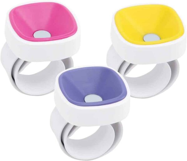 3 Pack Magnetic Wrist Pin Cushion for Sewing Pins
