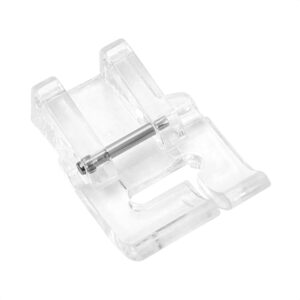 2PCS Applique Clear Presser Foot for All Low Shank Snap On Singer