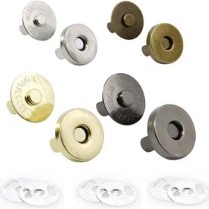 18MM Magnetic Snap Button Fastener Clasps for Sewing 40 Sets