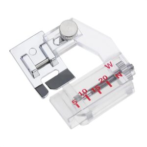 2PCS Adjustable Tap Bias Binder Presser Foot