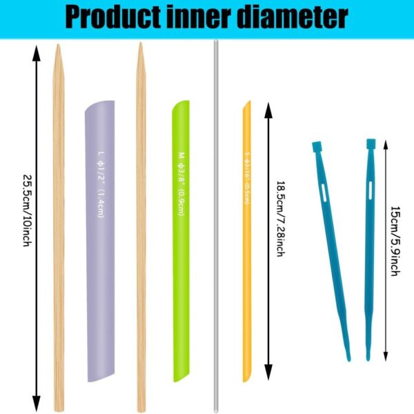 8pcs Quick Turn Fabric & That Purple Thang Sewing Tools Set - Image 3