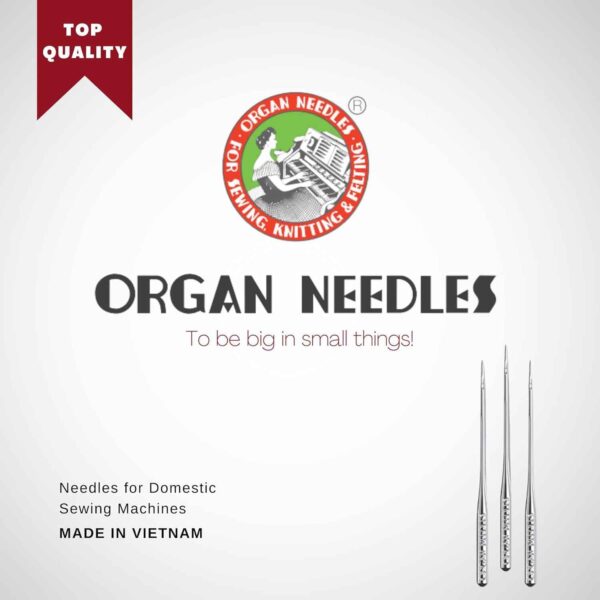 10PCS Organ Anti-Glue Sewing Machine Needles Non-Stick 75/11 Size