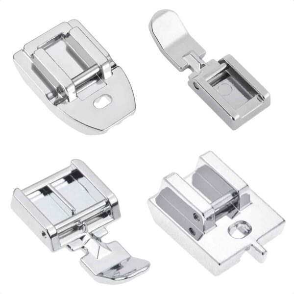 4 Pieces Invisible Concealed Narrow Zipper Presser Foot