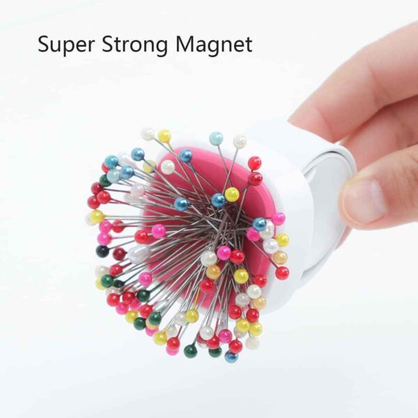 3 Pack Magnetic Wrist Pin Cushion for Sewing Pins