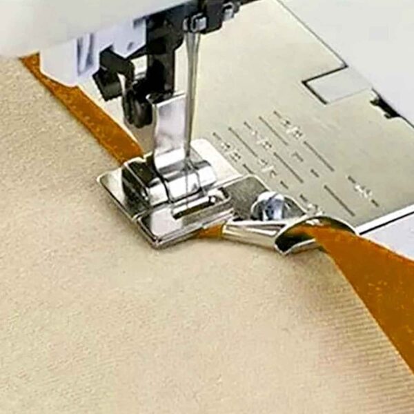 2PCS Binder Sewing Machine Presser Foot for Low Shank Snap-On Singer