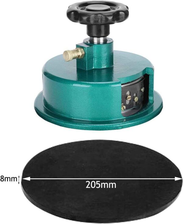 Fabric Sampler, High Precision 100 Sqcm Round Cloth Sample Disk Cutter