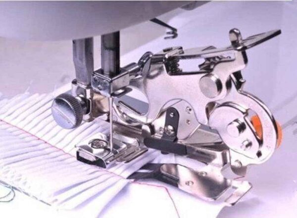 Ruffler Foot (#55705) Sewing Machine Presser Foot Pink Box