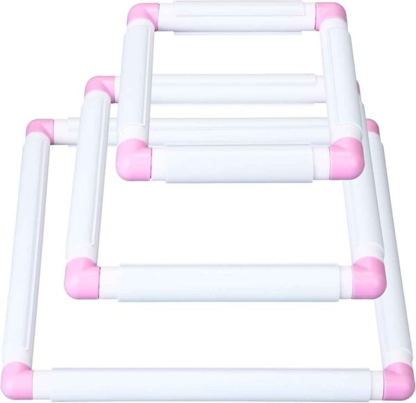 3Pcs Cross Stitch Embroidery Hoops and Frames for Quilting