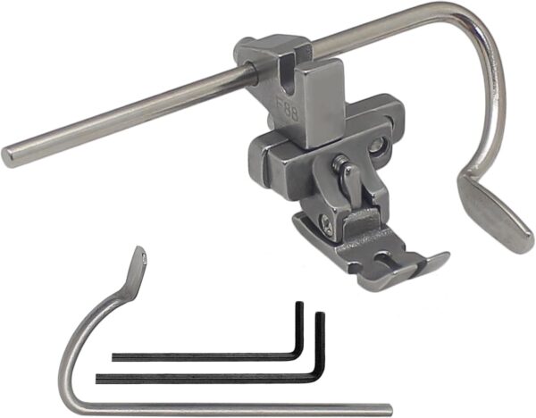 6in1 Adjustable Left Right Shirring Gathering Positioning Presser Foot