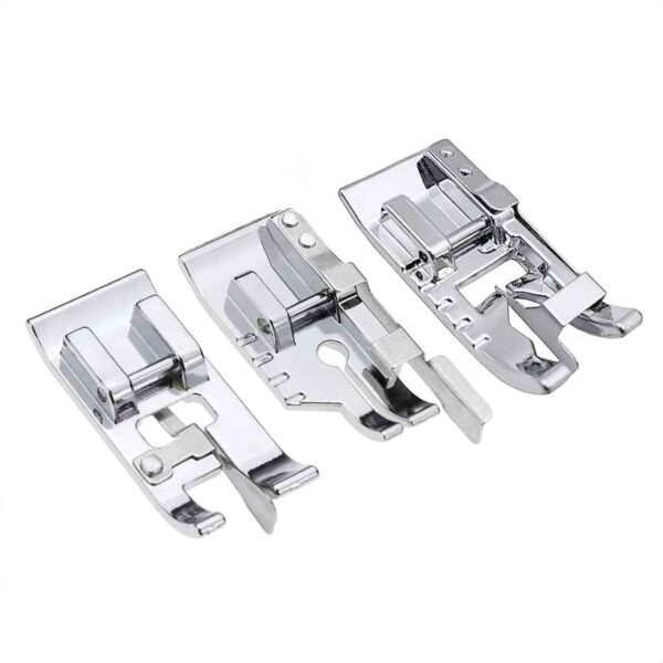 3Pcs Sewing Machine Presser Foot Set of 1/4 inch Quilting Patchwork