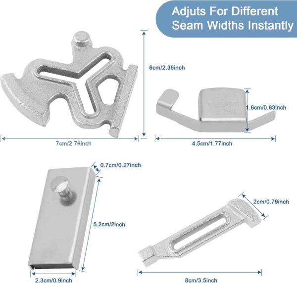 Magnetic Seam Guide,Plum Blossom Positioning Gauge for Sewing Machine