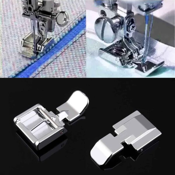 4 Pieces Invisible Concealed Narrow Zipper Presser Foot