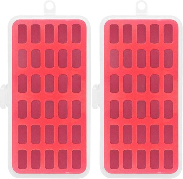2PCS Plastic Bobbin Storage Case Bobbin Boxes Thread Organizer