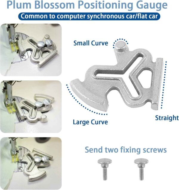 Magnetic Seam Guide,Plum Blossom Positioning Gauge for Sewing Machine