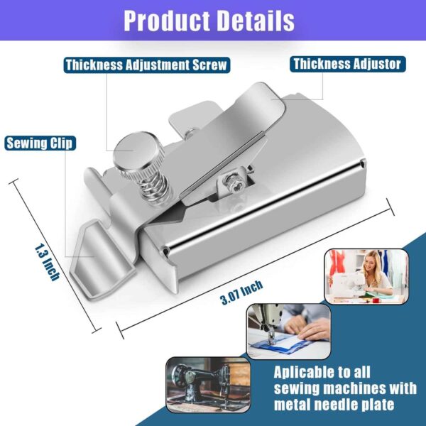Upgraded Magnetic Seam Guide for Sewing Machine