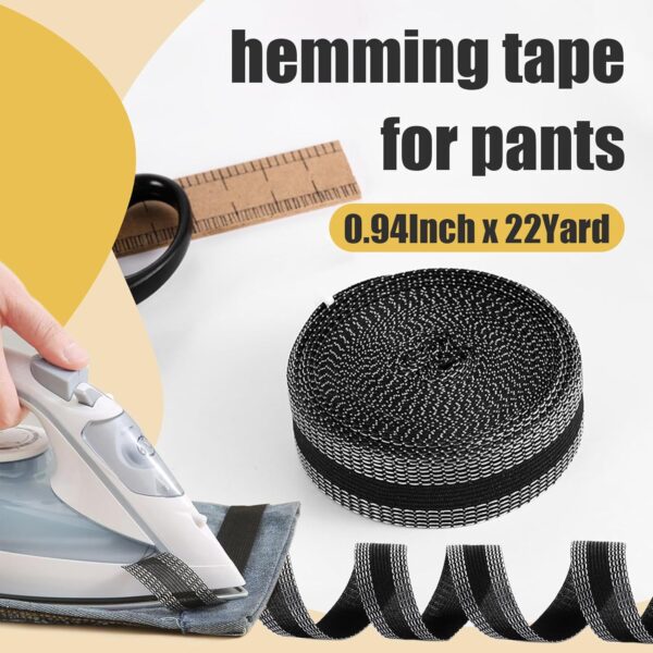 22 Yards Iron-on Instant Hem Tape for Pants - Image 3