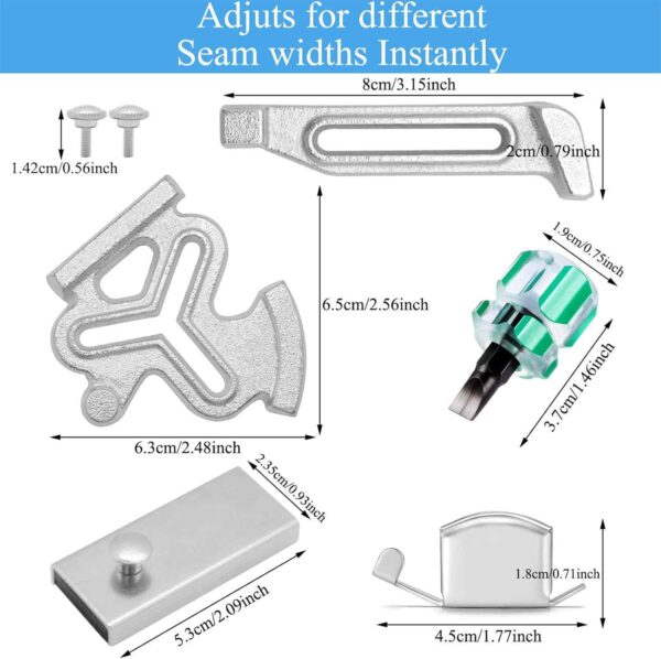 Magnetic Seam Guide Plum Blossom Positioning Gauge for Sewing Machine