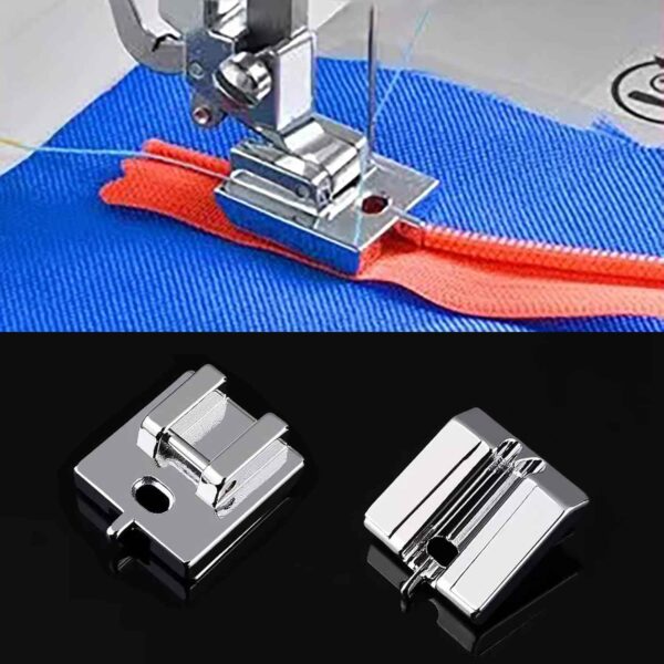 4 Pieces Invisible Concealed Narrow Zipper Presser Foot