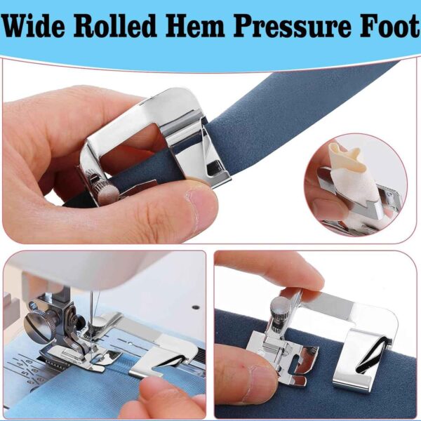 8pcs Sewing Machine Presser Foot Set for Brother Singer Janome