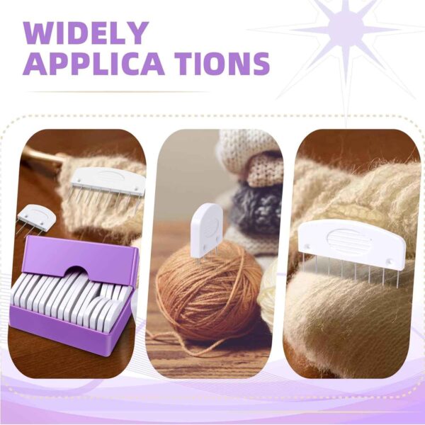 20Pcs Knit Blocking Pins Blockers Combs Kits