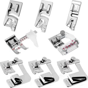 8pcs Sewing Machine Presser Foot Set for Brother Singer Janome