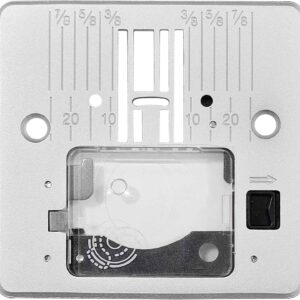 Needle Plate with Cover Plate Q60D 416472401 for Singer 4411