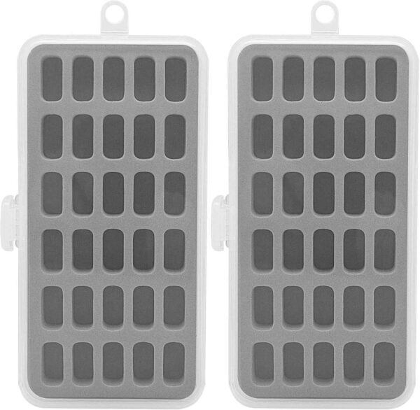 2PCS Plastic Bobbin Storage Case Bobbin Boxes Thread Organizer