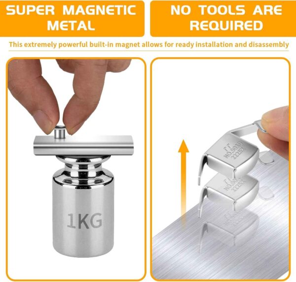 4 Pieces Sewing Magnetic Seam Guide for Sewing Machine