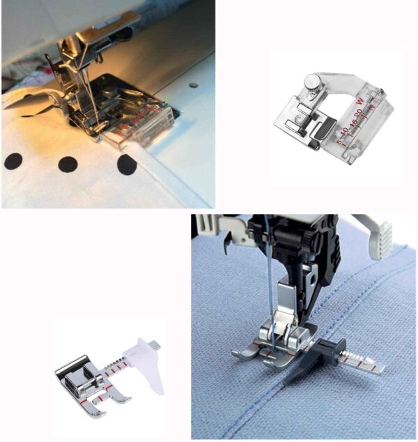 Sewing Hemming Set 6Pcs Wide Narrow Rolled Hem Presser Feet