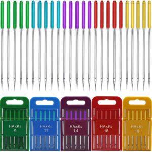 25PCS Sewing Machine Needles for Singer Brother Janome Pfaff