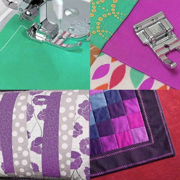 2PCS 1/4 inch Quilting Piecing Presser Foot 3708-1