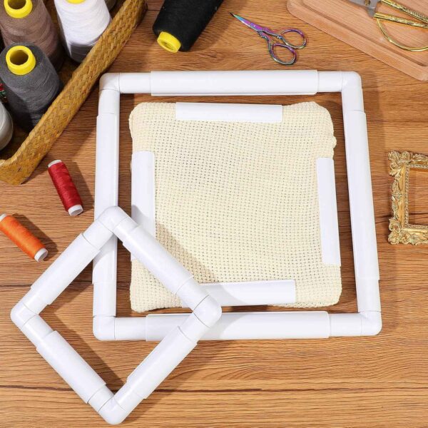 3Pcs Cross Stitch Embroidery Hoops and Frames for Quilting