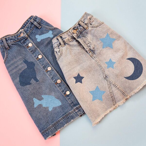 4.9 Inch Iron on Denim Patches Repair Kit for Clothes Jeans Jackets 30PCS - Image 8