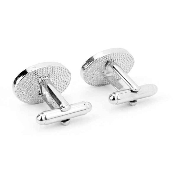 2cm 'Best Man' Cufflinks - Elegant Wedding Accessories Pair