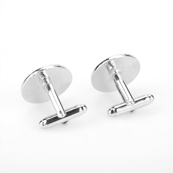 2cm Captain Marvel Logo Pair Cufflinks French Cuff - Image 5