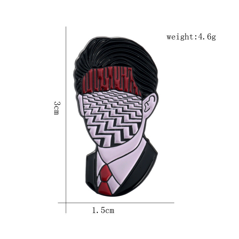 Twin Peaks Venus de Milo Enamel Metal Pin 3 Pack - Image 4