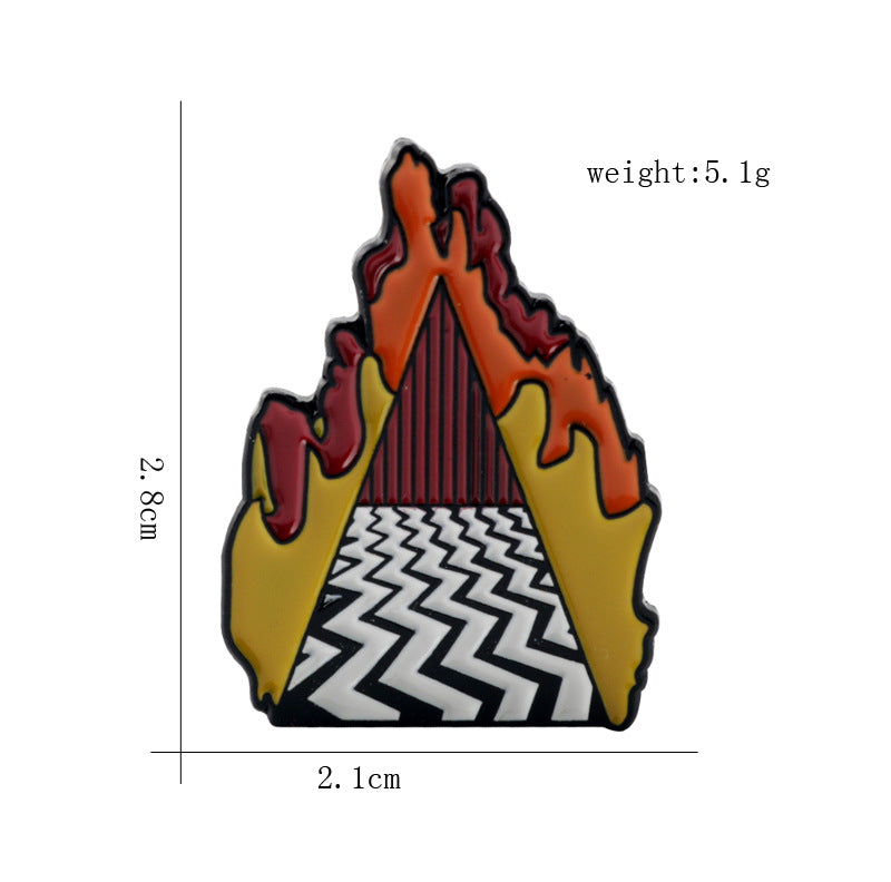 Twin Peaks Venus de Milo Enamel Metal Pin 3 Pack - Image 5