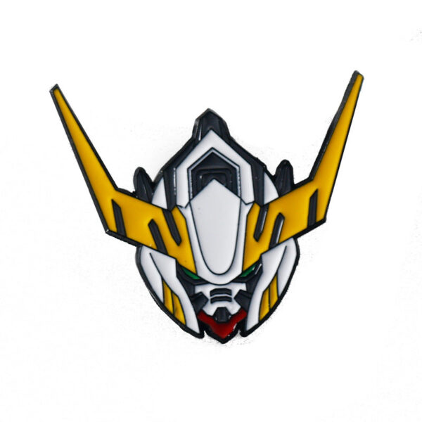 Anime Gundam Metal Badge Brooch 8 Pack - Image 7