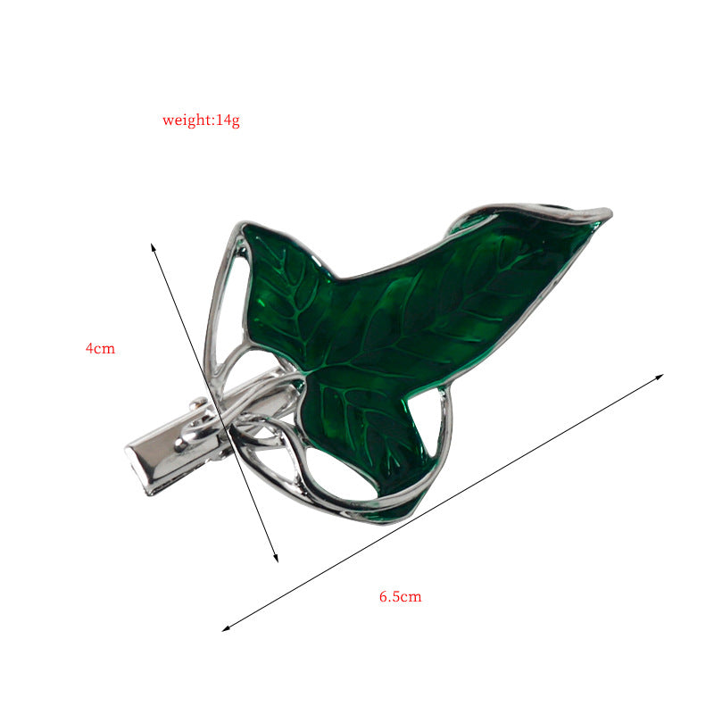 The Lord of the Rings Elven Leaf Brooch Pin with Silver Plating 4 Pack - Image 5