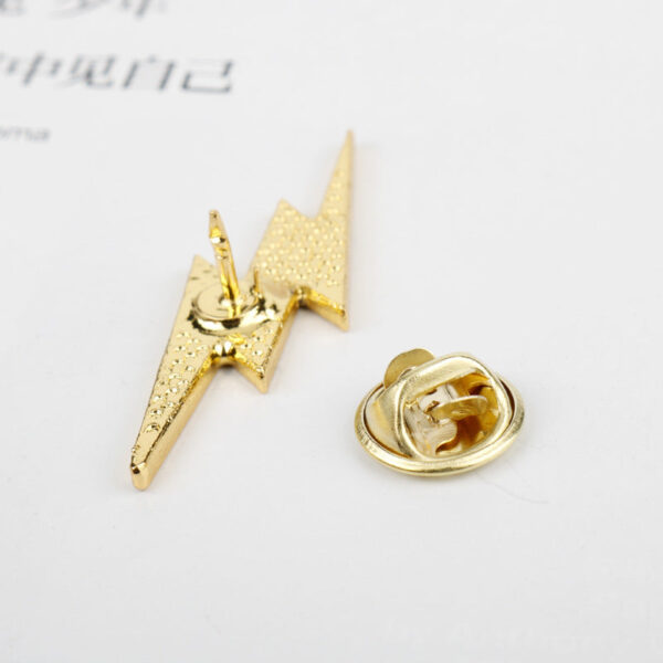 The Flash Lightning Bolt Enamel Metal Pin 3PCS - Image 2