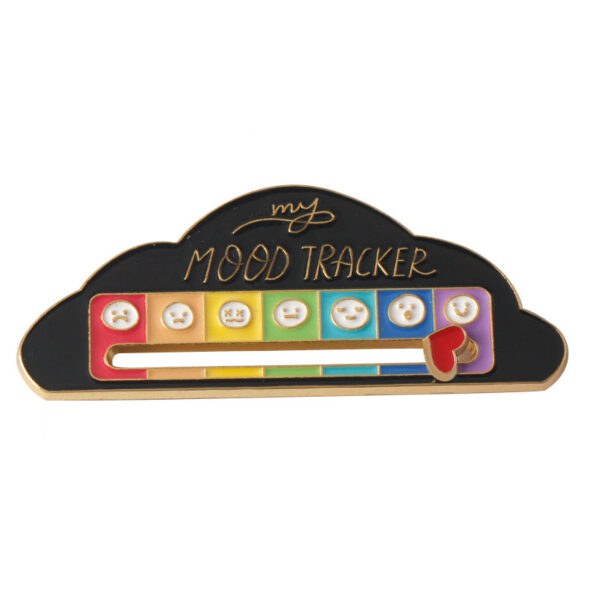 MY SOCIAL BATTERY Mood Slider Pins Interactive Emotion Management Badges - Image 10