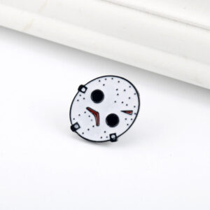 Friday the 13th Jason Mask Enamel Metal Pin 6PCS