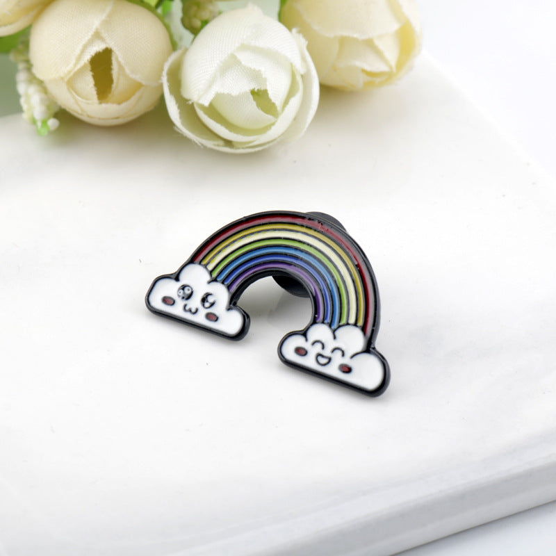 Rainbow Bridge Metal Brooch 7PCS Set - Image 4